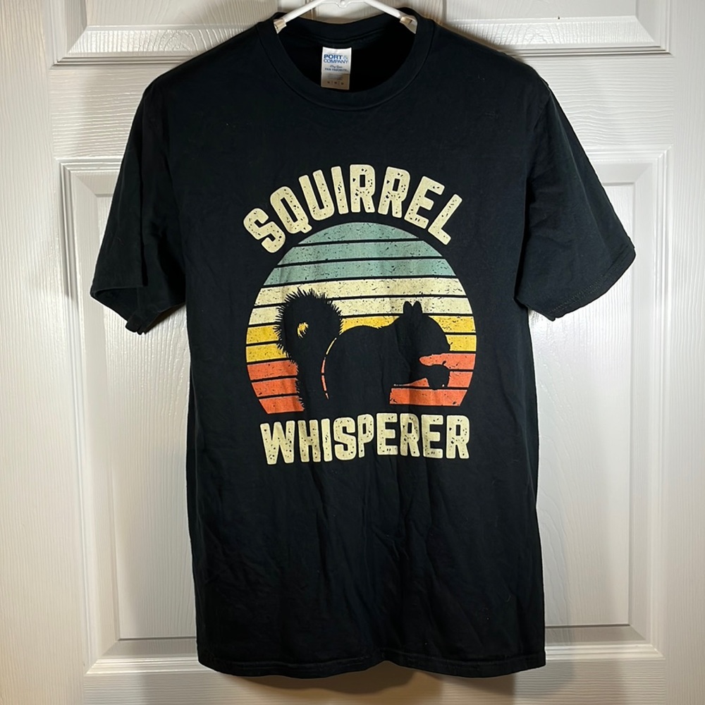 EXC Squirrel Whisperer Lover Tee Shirt Adult M